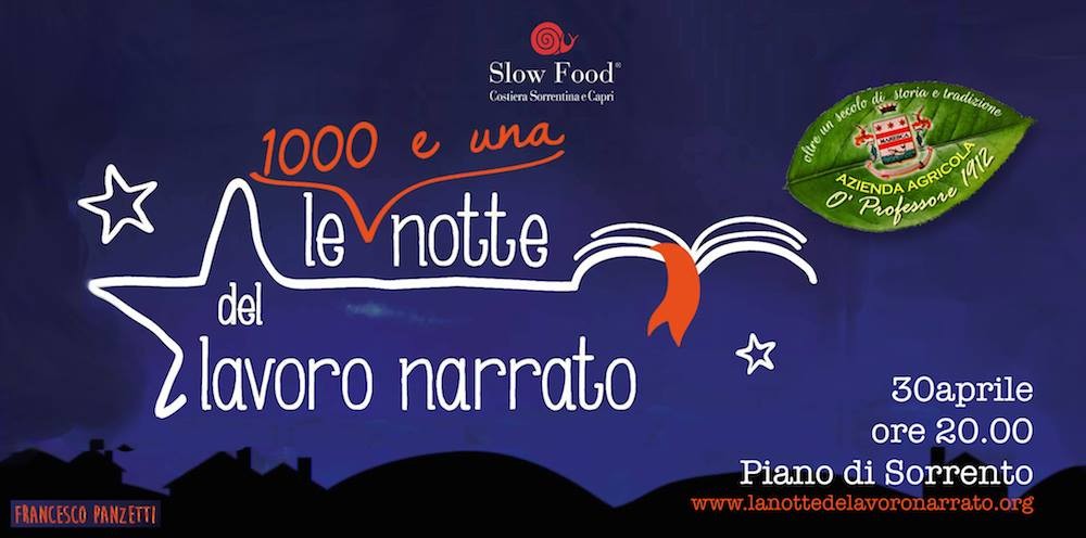 La notte del lavoro narrato