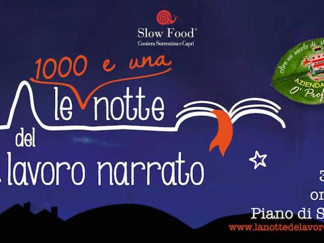 La notte del lavoro narrato